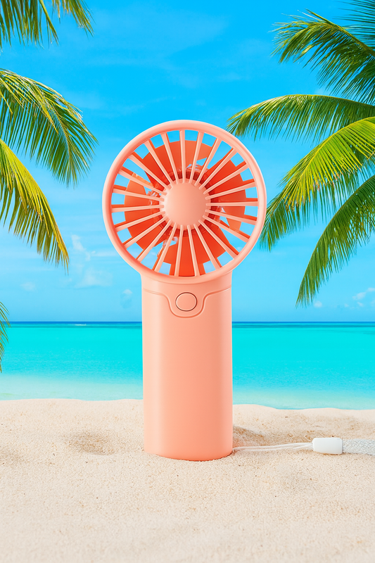 Mini Ventilateur Portable Silencieux | Palm’Air Rose